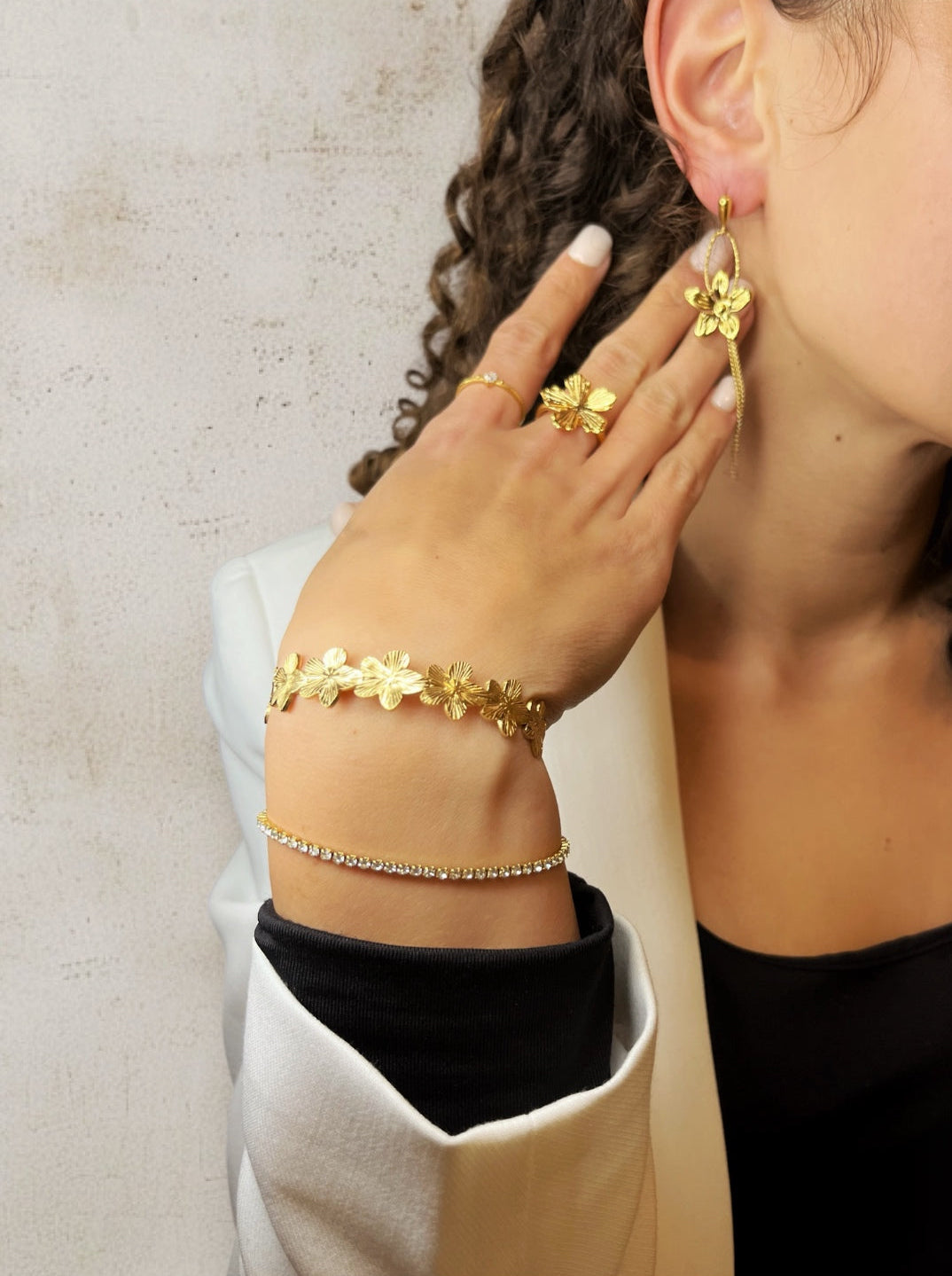 Boucles d'oreilles Saphée