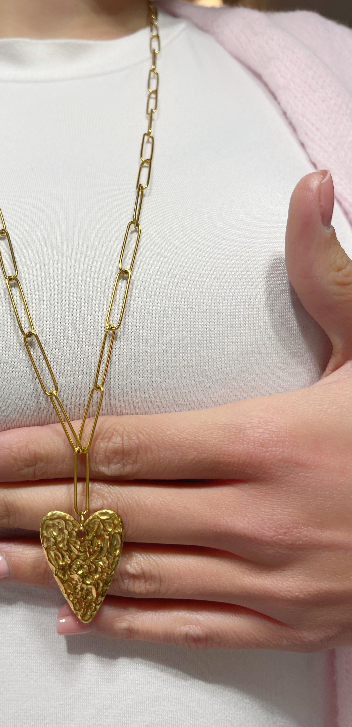 Collier sautoir Syana - Acier inoxydable