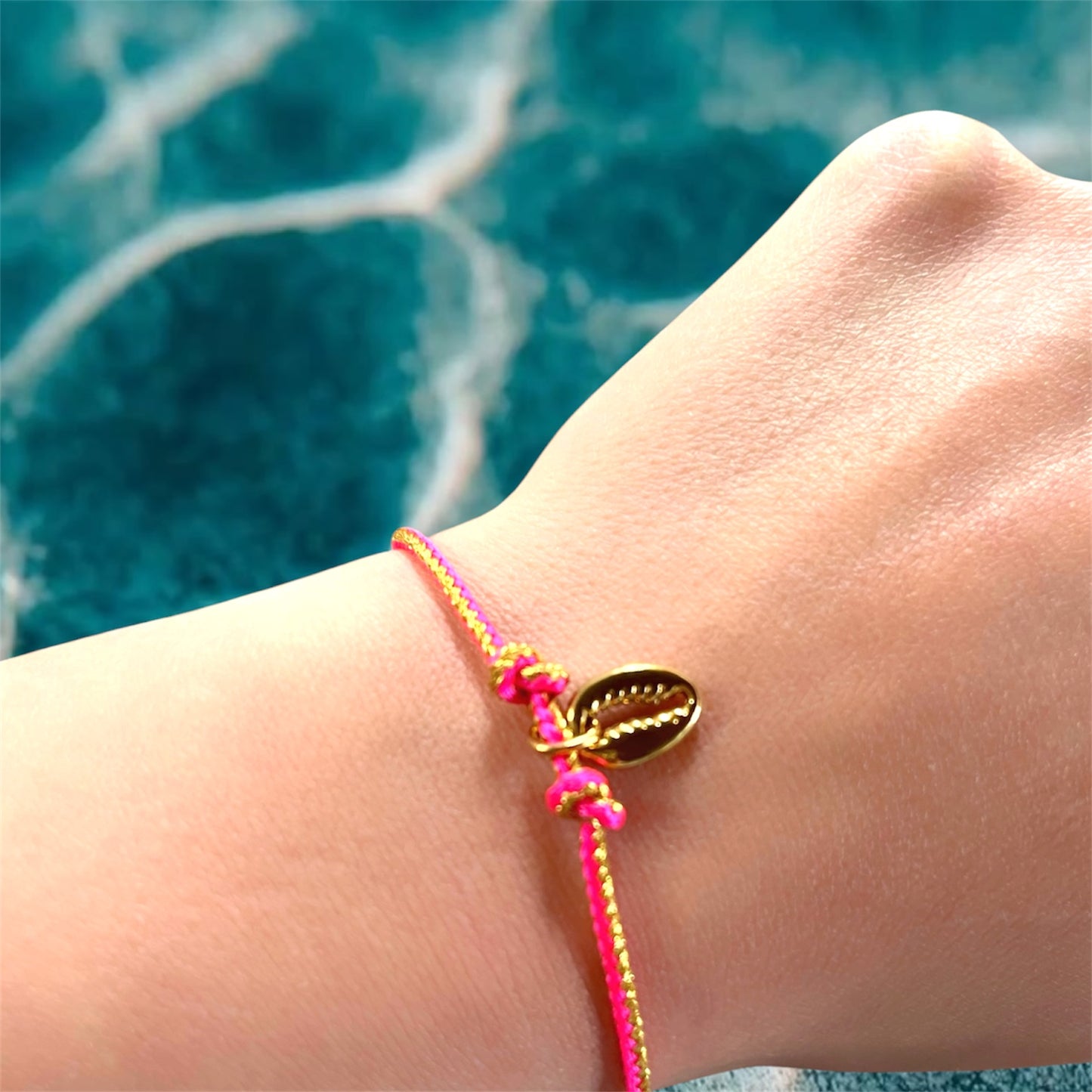 Bracelet Playa Rose Flashy et doré Couillage - Acier inoxydable
