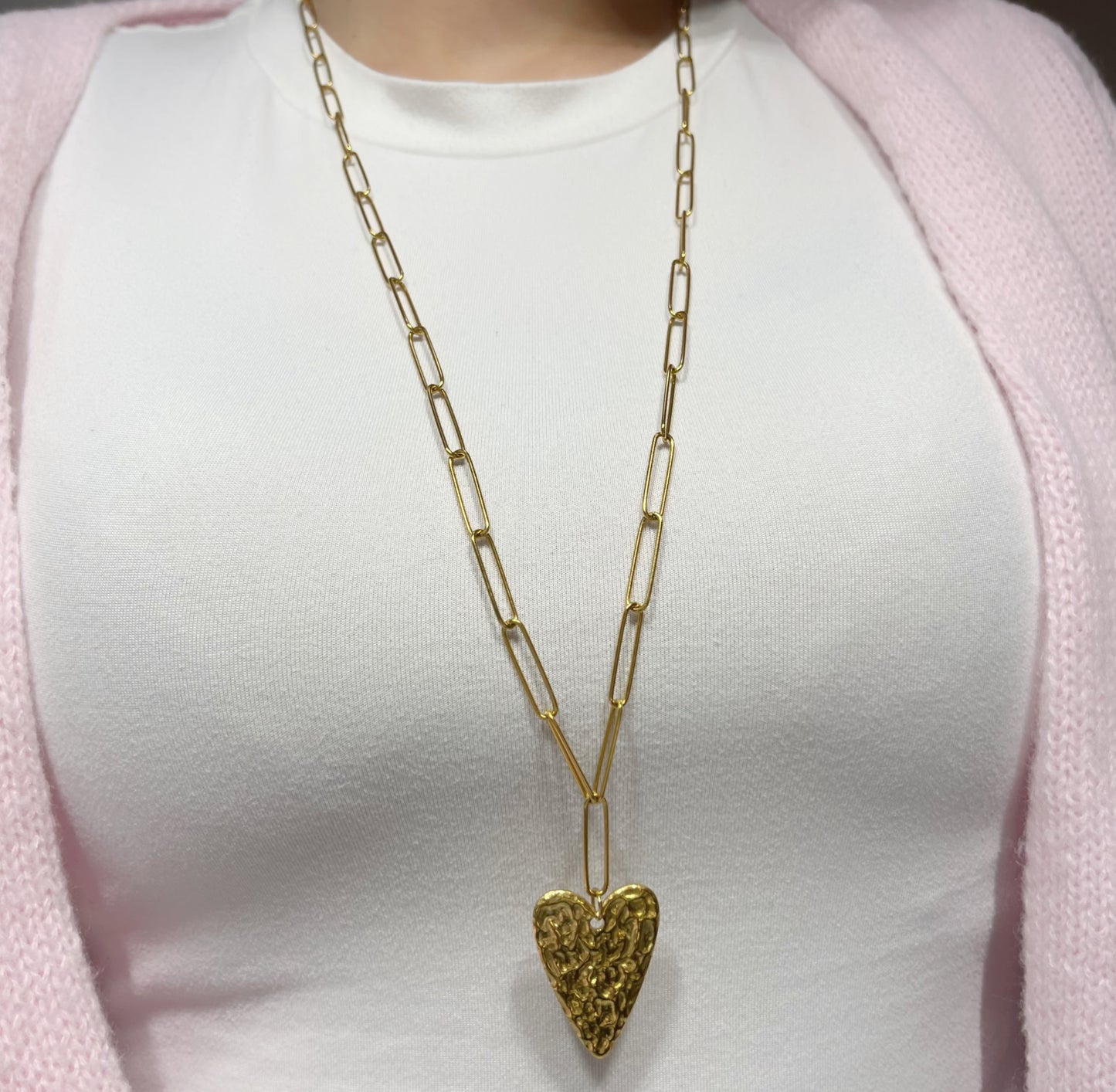 Collier sautoir Syana - Acier inoxydable