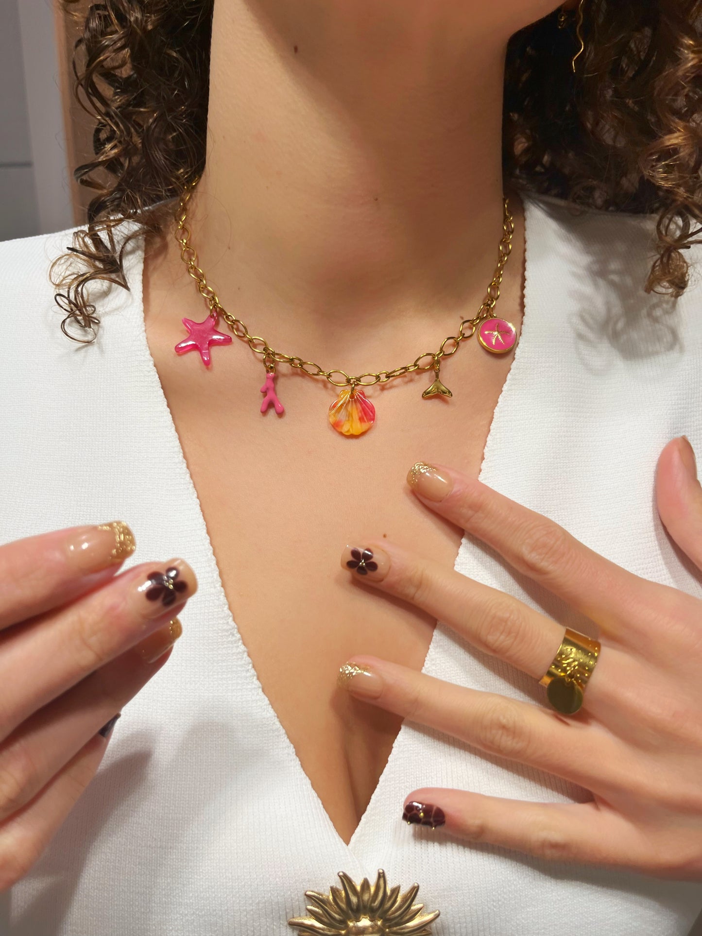 Collier Summer Pink