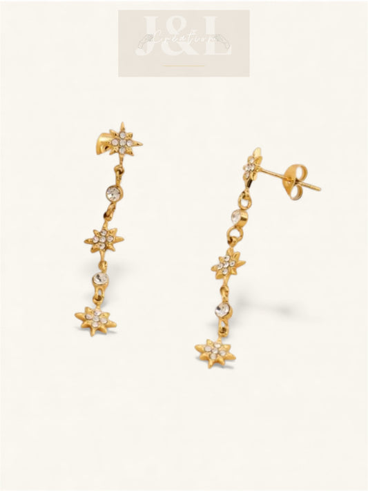 Boucles d'oreilles Luna collection Dream