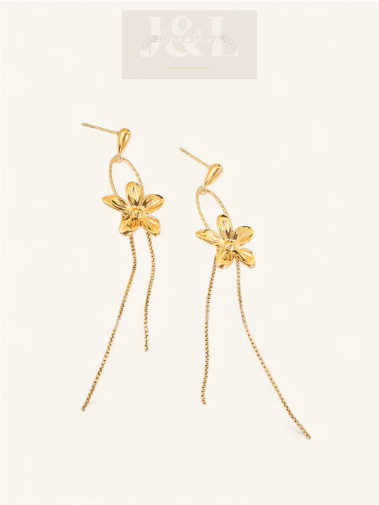Boucles d'oreilles Saphée collection Bloom