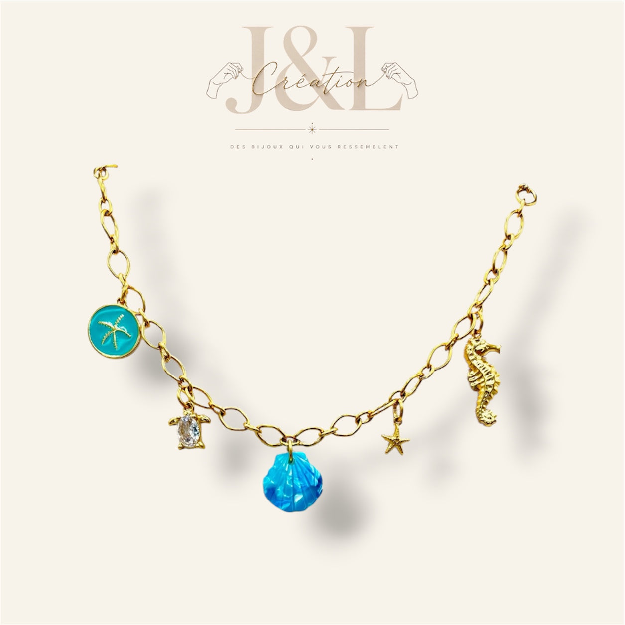 Collier Summer Blue