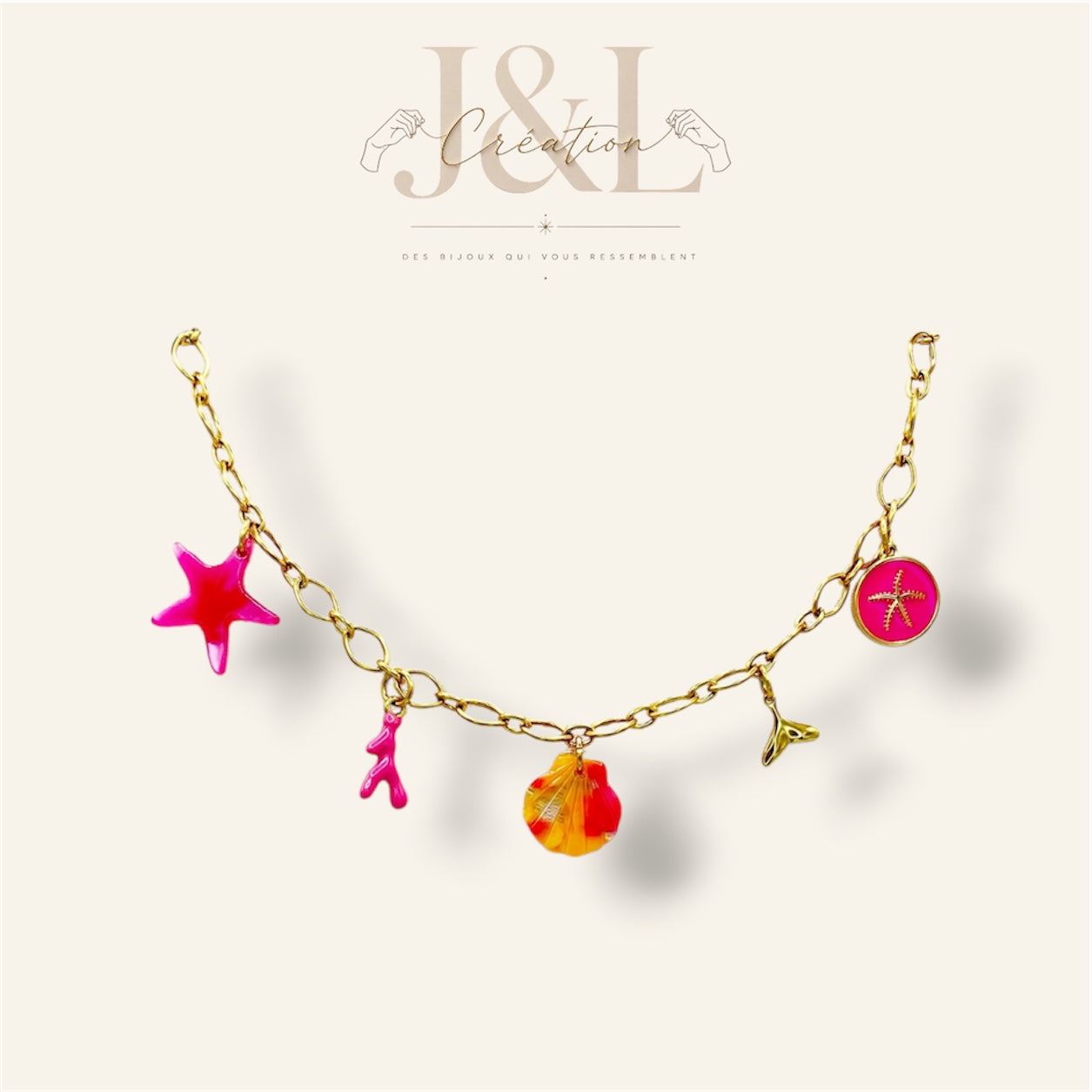 Collier Summer Pink