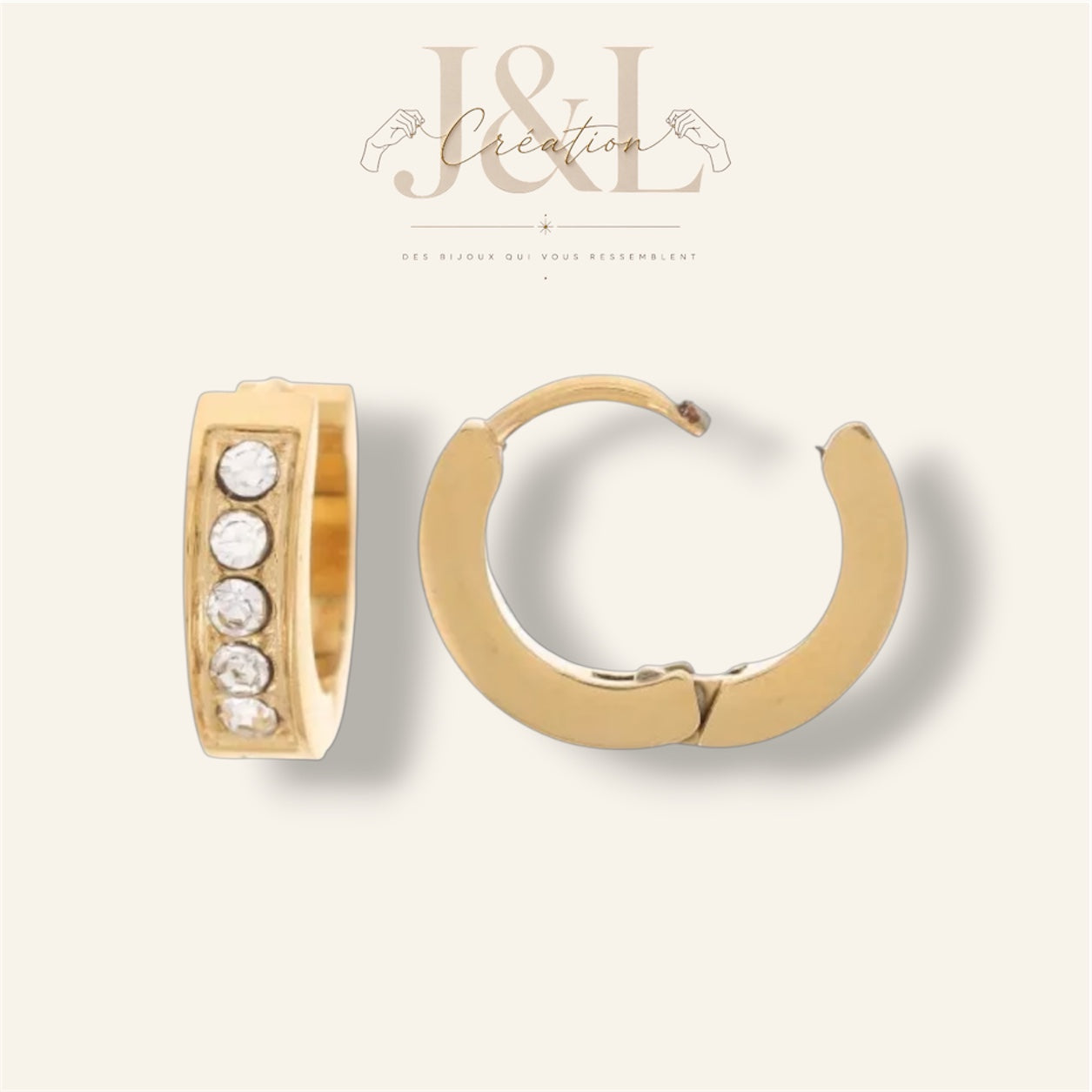 Boucles d'oreilles Émy