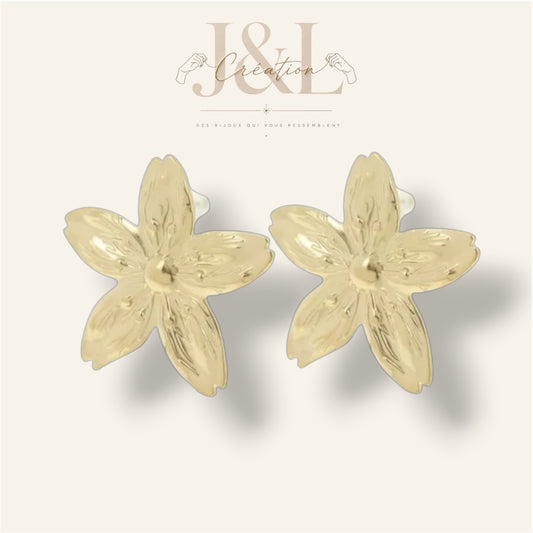 Boucles d'oreilles Flower