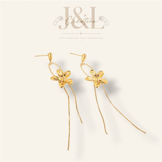 Boucles d'oreilles Saphée