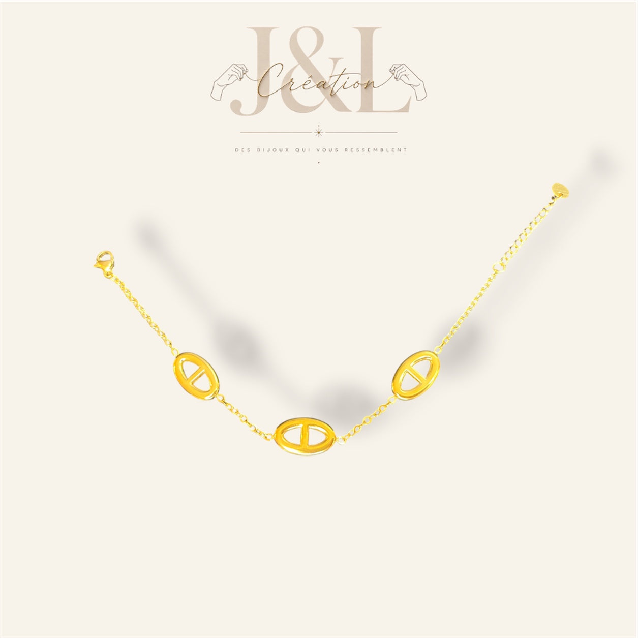 Bracelet Aélia - Acier inoxydable
